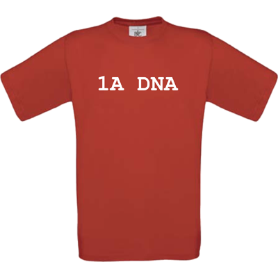 „1a DNA“ rot