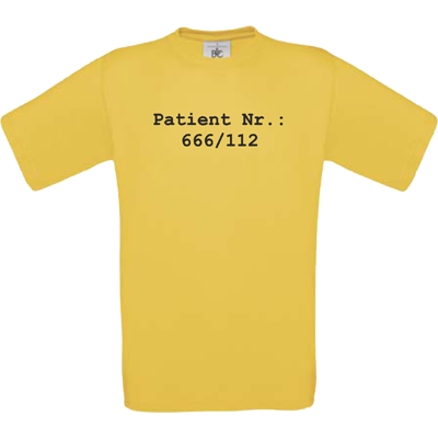 "Patient Nr. 666/112" gold